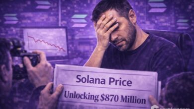 سولانا تواجه إصدار رموز بقيمة 870 مليون دولار – ماذا يعني ذلك لسعر SOL؟ - Chatgpt Image Feb Pm Optimized