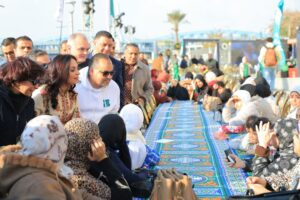 لوجو كوكب نيوز الأصلي - جانب من إفطار الصائمين بممشى أهل مصر
