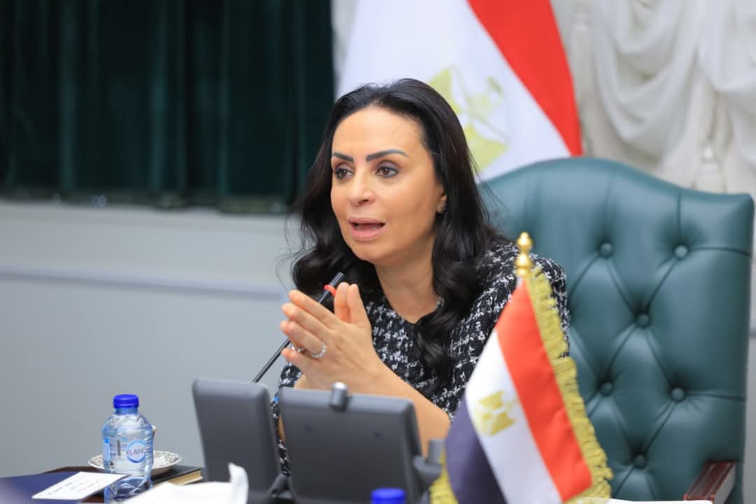 وزيرة التضامن تترأس اجتماع الدورة غير العادية لمجلس وزراء الشؤون الاجتماعية العرب عبر الفيديو كونفرانس - Fb Img