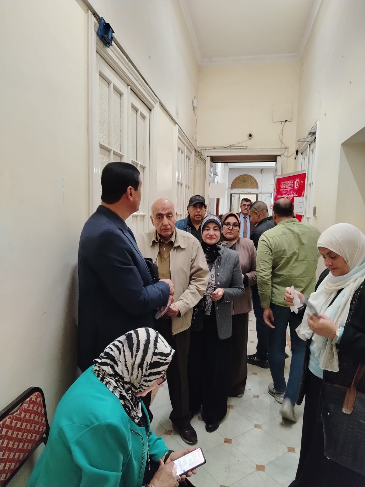 رئيس لجنة انتخابات "البيطريين": اللجان فتحت أبوابها في موعدها بجميع المحافظات ولم نتلق أي شكاوى - Img Wa0042