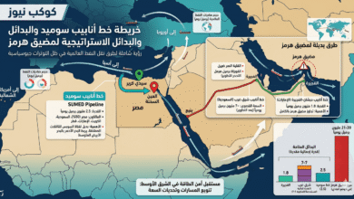 Strait of Hormuz, oil exports and the SUMED line and its impact on global oil prices