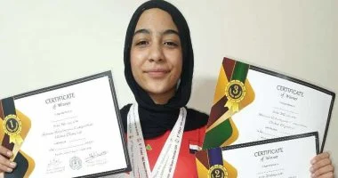 A treasure that raises Egypt's name and gets three medals at the MRC International Programming and robots championship.