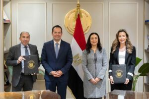 وزيرة التضامن تشهد توقيع ثلاثة بروتوكولات تعاون مع مركز المعلومات التابع لمجلس الوزراء لابتكار وتصميم المؤسسية للوزارة وهيئاتها - Fb Img